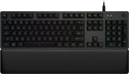 מקלדת מכאנית Logitech G513 RGB GX Brown Tactile – Carbon