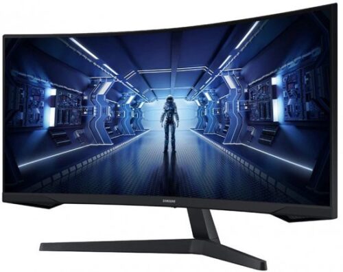 מסך גיימינג קעור Samsung Odyssey G5 C34G55TWWP 34'' VA UW – שחור