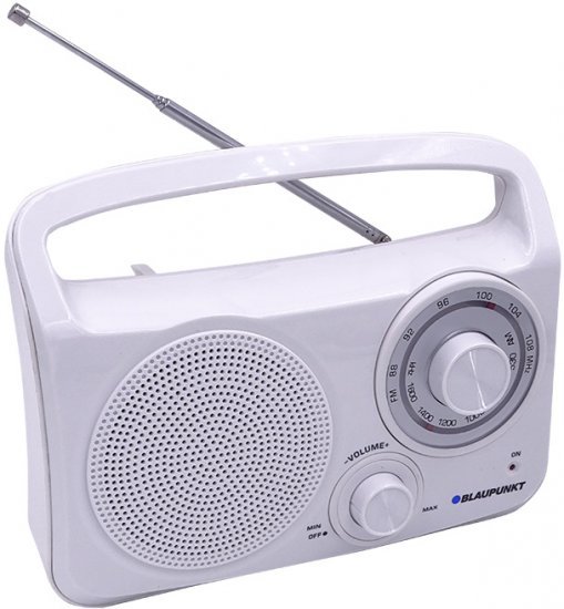 רדיו נייד Blaupunkt BP-1500 – צבע לבן