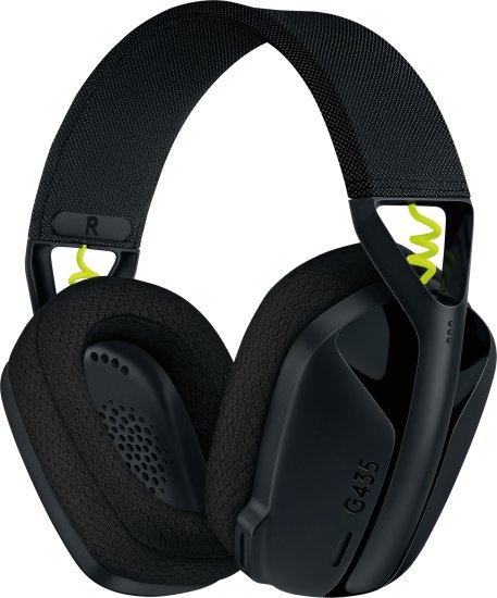 אוזניות גיימינג אלחוטיות Logitech G435 LightSpeed – שחור