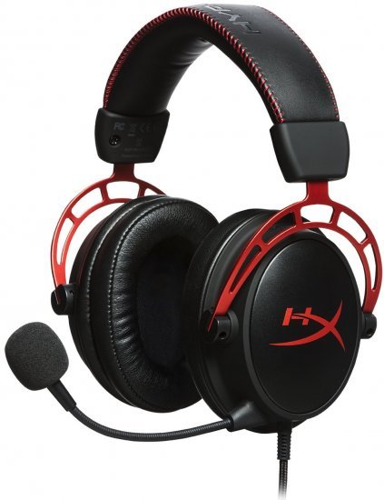 אוזניות גיימינג HyperX Cloud Alpha – שחור/אדום