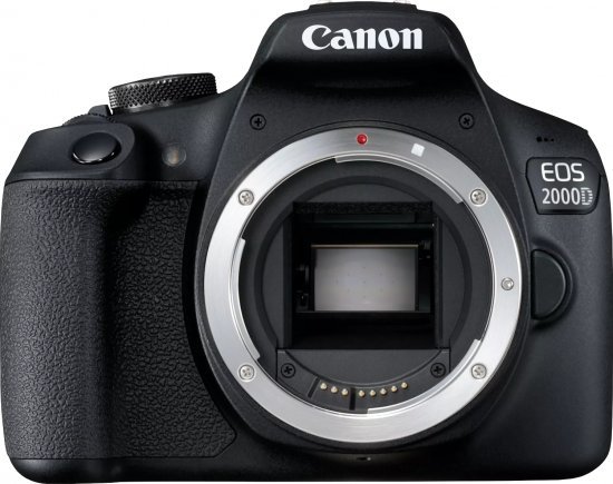 מצלמת DSLR Canon EOS 2000D עם עדשה