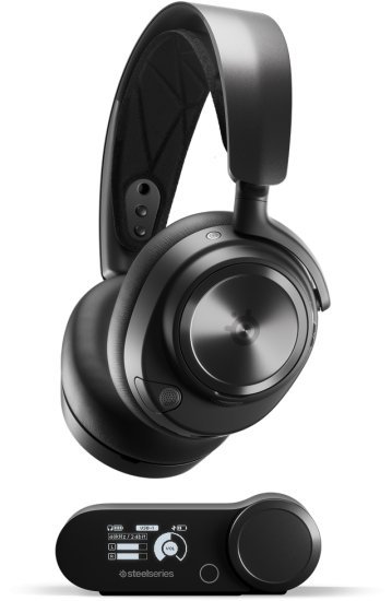 אוזניות גיימינג אלחוטיות SteelSeries Arctis Nova Pro – שחור
