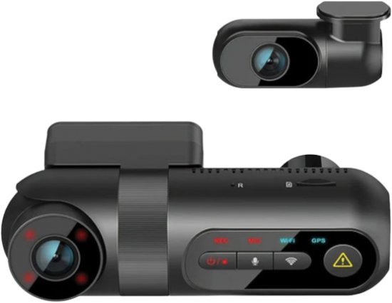 מצלמת דרך לרכב עם שלושה ערוצי צילום