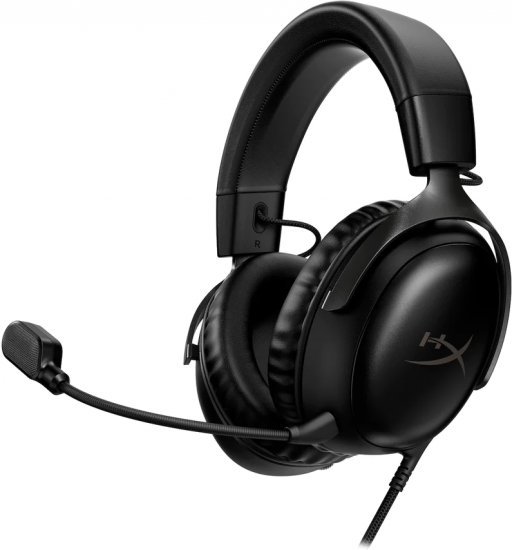 HyperX Cloud III אוזניות גיימינג – שחור