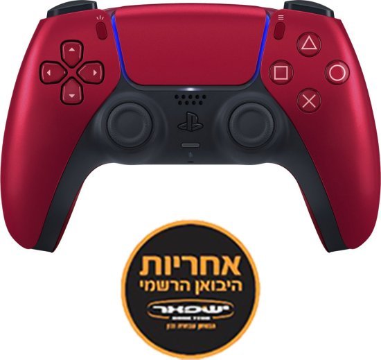 282798_b_1.jpg בקר Sony DualSense PS5 – אדום מטאלי – יבואן רשמי
