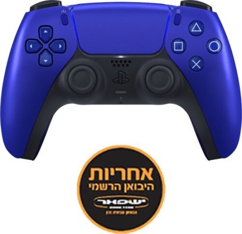 בקר Sony DualSense PS5 – כחול מטאלי – יבואן רשמי