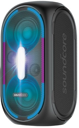 רמקול בידורית נייד 160W אנקר Soundcore Rave+ – צבע שחור