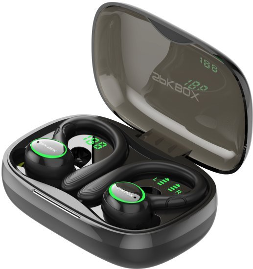 אוזניות ספורט תוך-אוזן SPK BOX Bluetooth Sport i1 – צבע שחור