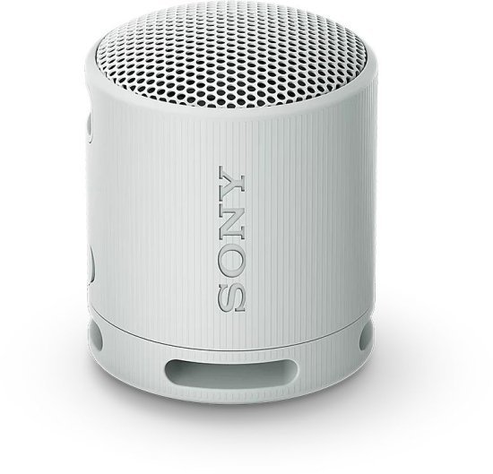 רמקול Bluetooth נייד קומפקטי Sony XB100 – צבע אפור בהיר