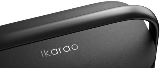 רמקול קריוקי ומסיבות Ikarao Shell S2 עם מסך 8 אינץ ו-2 מיקרופונים