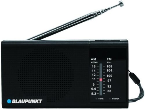 רדיו נייד AM / FM דגם BP-2150 מבית Blaupunkt – צבע שחור