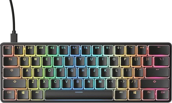 מקלדת Glorious GMMK Compact 60% – שחור