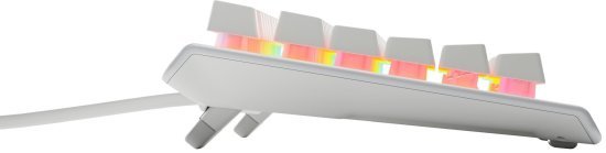 מקלדת גיימרים מכאנית חוטית SteelSeries Apex Pro TKL Gen 3 - לבן