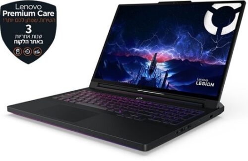 מחשב Lenovo Legion Pro 7-16IAX10H 83F500B3IV – Eclipse Black