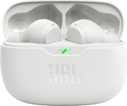 אוזניות True Wireless אלחוטיות JBL Wave Beam – צבע לבן