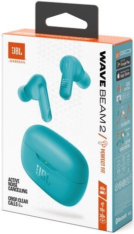 JBL Wave Beam 2 אוזניות In-Ear True Wireless – כחול