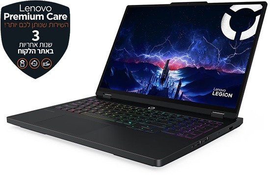 מחשב Lenovo Legion Pro 5-16IAX10H 83LU0033IV – Eclipse Black
