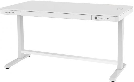 שולחן חכם מתכוונן Smarter ET119W-CWB 140x70 – לבן