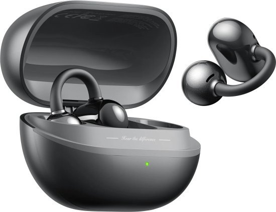 אוזניות Ear-Clip אלחוטיות SoundPEATS POP Clip – צבע שחור