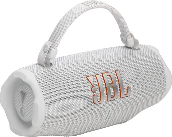 רמקול Bluetooth נייד JBL Charge 6 – צבע לבן