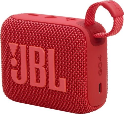 רמקול Bluetooth נייד JBL GO 4 – צבע אדום