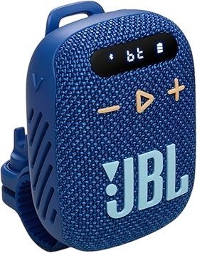 רמקול נייד לאופניים ולקורקינט JBL Wind 3 – כחול