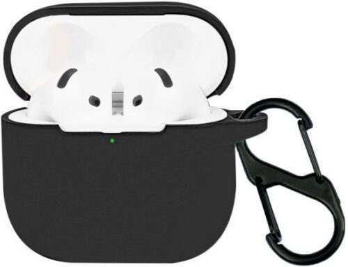 כיסוי TPU לאוזניות Apple AirPods 4 – שחור