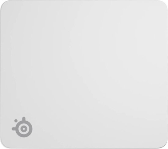 משטח עכבר לגיימרים SteelSeries QcK גודל L – צבע לבן