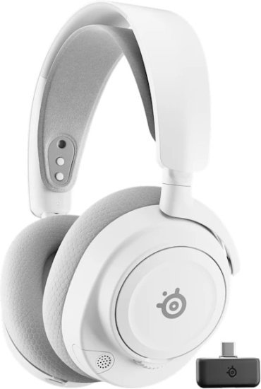 אוזניות גיימינג אלחוטיות SteelSeries Arctis Nova 7 Gen 2 – תואמות PC – צבע לבן