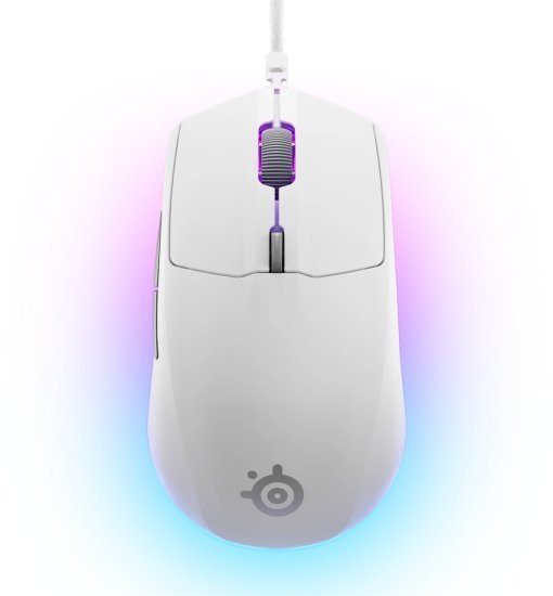 עכבר גיימינג חוטי SteelSeries Rival 3 Gen 2 – צבע לבן