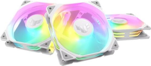 מאווררי מארז Asus TUF Gaming TR120 ARGB – צבע לבן – מארז 3 יחידות