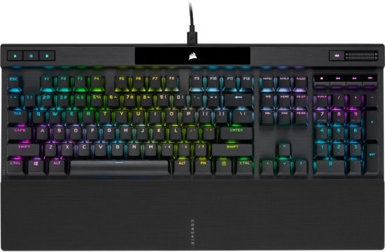 מקלדת גיימינג מכנית Corsair K70 PRO RGB עם מתגי Cherry MX Speed – צבע שחור