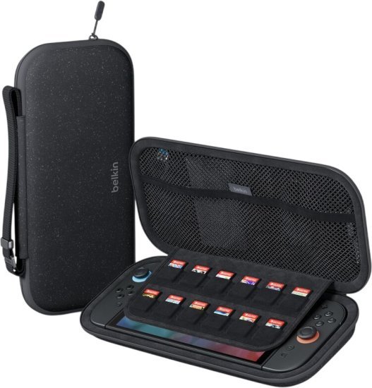 נרתיק נשיאה ל-Nintendo Switch 2 מבית Belkin – צבע פחם