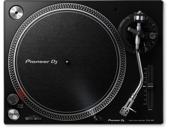פטיפון אנלוגי Pioneer DJ PLX-500-K – שחור