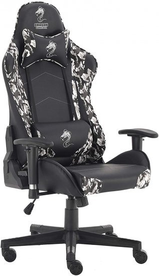 כיסא לגיימרים Dragon Gladiator - צבע שחור / צבאי