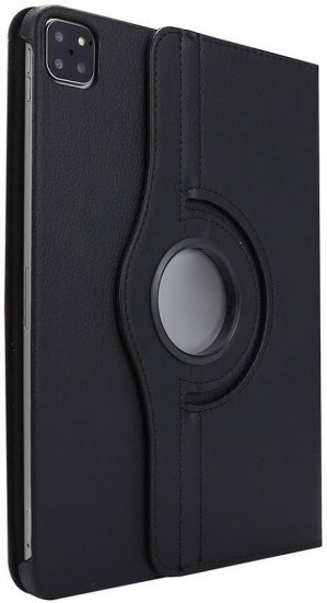 כיסוי מעמד Premium 360 Leather ל- Apple iPad Pro 11 Inch 2018/2020 / 2021/2022 / iPad Air 10.9 2020/2022 / iPad Air 11 Inch M2 / M3 צבע שחור