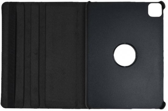 כיסוי מעמד Premium 360 Leather ל- Apple iPad Pro 12.9 Inch 2018/2020 / 2021/2022 / iPad Air 13 Inch M2 / M3 - צבע שחור