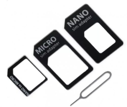 מתאם לכרטיסי סים / מיקרו סים Gold Touch