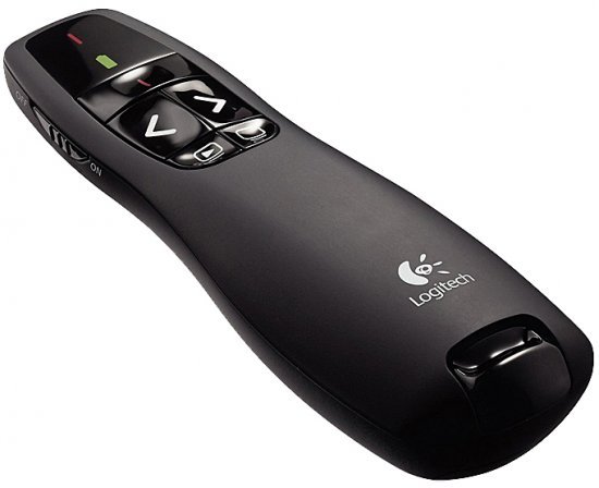 11884_b_1.jpg שלט מצגות אלחוטי Logitech R400 Laser