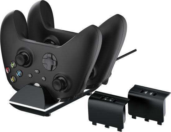 עמדת טעינה כפולה Sparkfox Dual Controller Charger ל-Xbox Series X / S - שחור