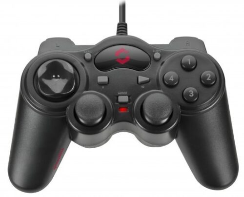 בקר משחק SpeedLink ThunderStrike USB - צבע שחור עבור מחשב PC