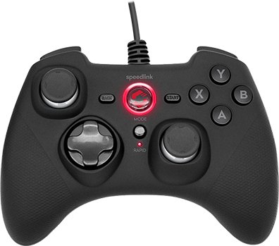 170365_b_1.jpg בקר משחק SpeedLink Rait Wired Gamepad - צבע שחור עבור PC/PS3 / Nintendo Switch