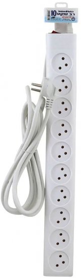 176934_b_1.jpg רב שקע 10 וכבל באורך עד 3 מטר + מפסק Semicom