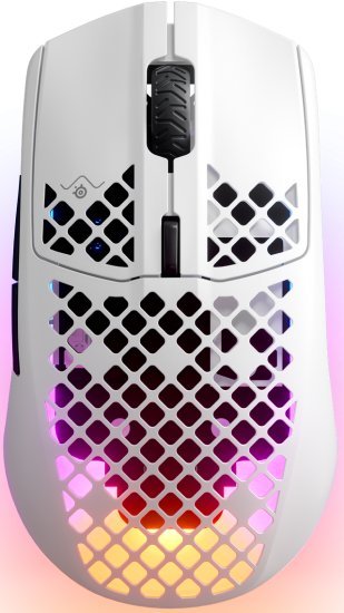 עכבר גיימינג אלחוטי SteelSeries Aerox 3 Ultra Lightweight - צבע לבן