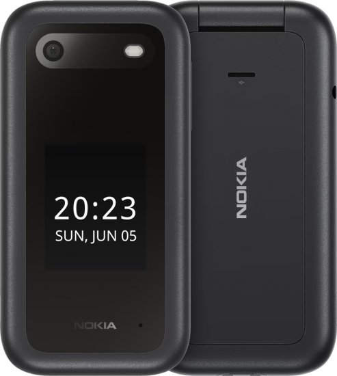 טלפון סלולרי Nokia 2660 Flip TA-1469 DS - צבע שחור - שנה אחריות יבואן רשמי