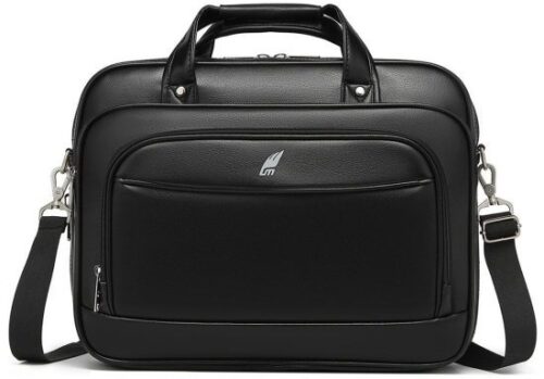 243301_b_1.jpg תיק עסקים גדול למחשב נייד בגודל 15.6 אינץ' דגם The Genesis Pro Brief מבית Camel Mountain - צבע שחור