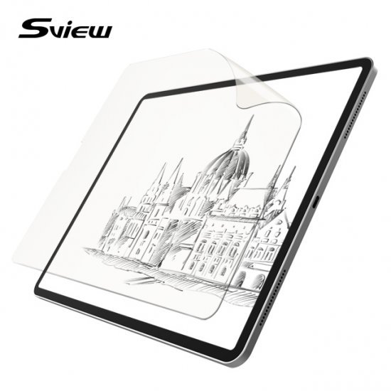 מגן מסך קדמי Sview Paper Texture בתחושת נייר ל- Apple iPad 10.9 Inch 2022 / iPad 11 Inch (A16) 2025