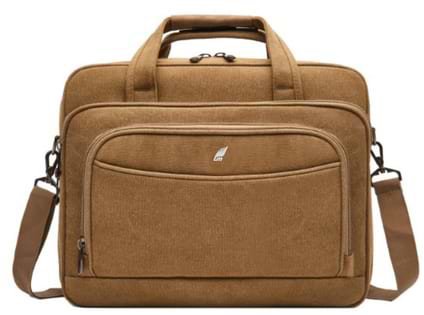 249810_b_1.jpg תיק בונד למחשב נייד בגודל 15.6 אינץ' דגם The Desktop 3.0 Side מבית Camel Mountain - צבע בז'