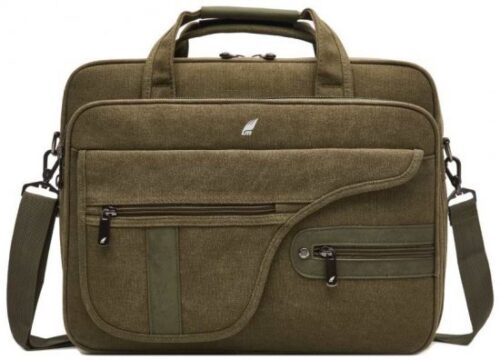 249820_b_1.jpg תיק מנהלים למחשב נייד בגודל 15.6 אינץ' דגם Studio מבית Camel Mountain - צבע ירוק